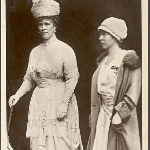 Queen Mary of Teck and Elisabeth of Belgium