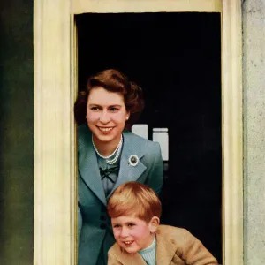 The Queen and Prince Charles