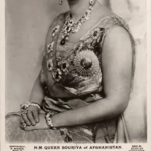 Queen Souriya of Aghanistan