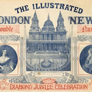 Queen Victoria Diamond Jubilee 1897 - ILN cover
