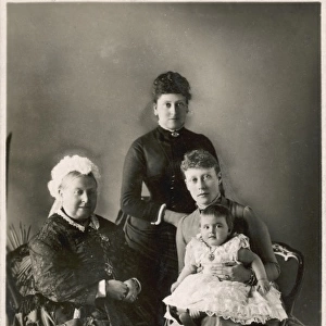 Queen Victoria - four generations