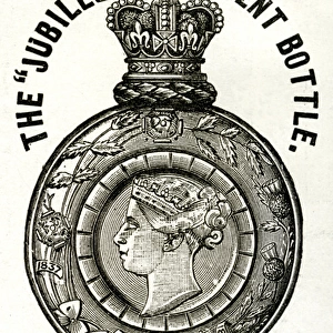 Queen Victorias Golden Jubilee, scent bottle 1887