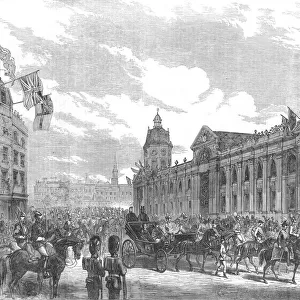 Queen Victorias procession in Smithfield