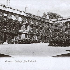 Queens College Back Quad, Oxford University, Oxford