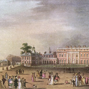 Queens Palace (Buckingham Palace) in 1809