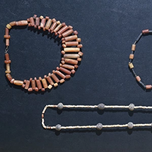 Quimbay civilization (Colombia). 500-1500. Beaded necklaces