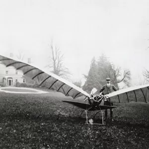 R M Bolstons Large Model Ornithopter in 1907
