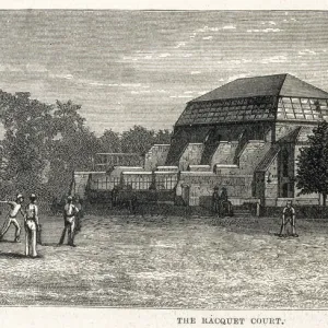 The Racquet Court. Date: circa 1880