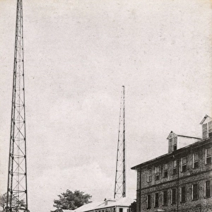 Radio masts, Freetown, Sierra Leone, West Africa