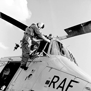 RAF 22 Squadron Search and Rescue helicopter