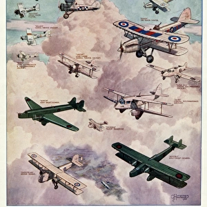 RAF aircraft of 1935 by G. H. Davis