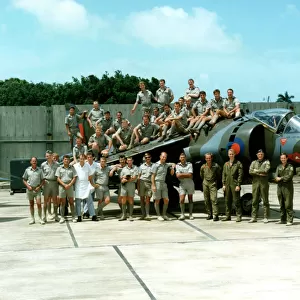 RAF Belize - No. 1417 Flight RAF July 1990 informal
