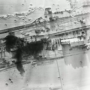 Railway marshalling yard Zulpich Germany Allied bombing