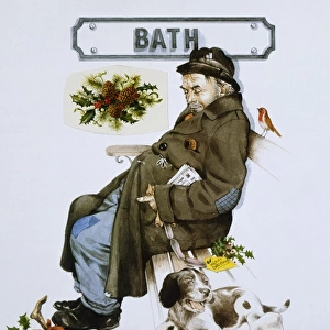 Railway Sleeper - Bath Station (Christmas)