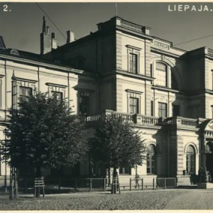 Railway station building, Liepaja, Western Latvia