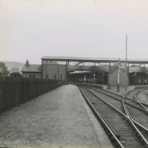 Railway Station - (Highland Railway), Forres, Morray, Inverness, Scotland. Date: 1934