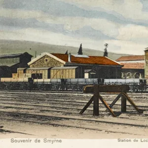 Railway Station at Izmir, Turkey