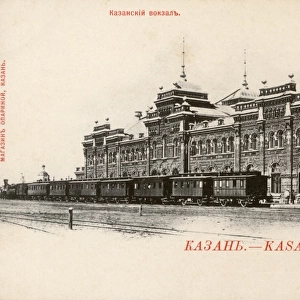 The Railway Station at Kazan, Tatastan, Russia