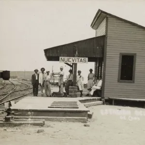 Railway station, Nuevitas, Cuba