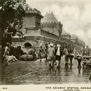 Railway Station at Rawalpindi