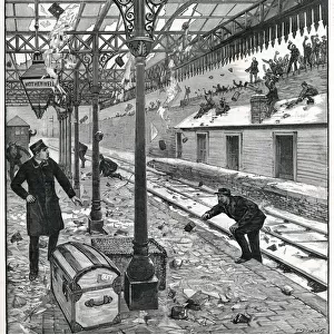 Railway strike in Scotland 1891