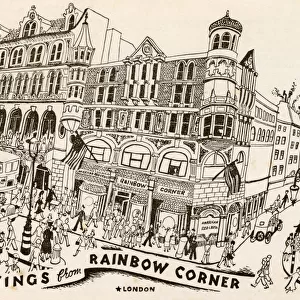 Rainbow Corner, London - American Red Cross