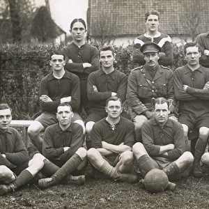 RAMC football team, WW1