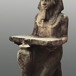 Ramesses II with the Table of Abydoss. 13th c
