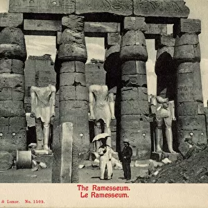 Ramesseum of Rameses II, Thebes, Egypt