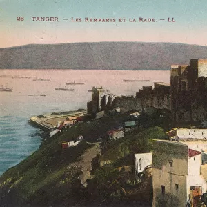The Ramparts and the Harbour - Tangier, Morocco