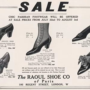 Raoul Shoe Company 1912