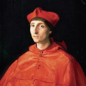 Raphael (1483-1520). Portrait of a Cardinal