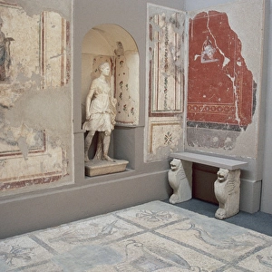 Reconstruction of the House of Socrates (469-399 BC), Greek