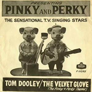 Record Sleeve, Pinky and Perky