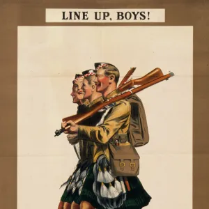 Recruitment poster for the British Army