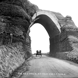 The Red Arch, Antrim Coast Road