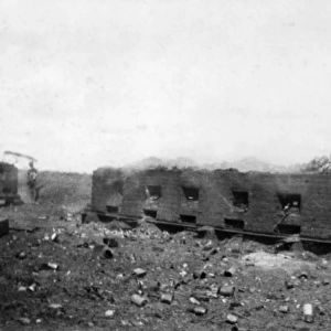 Refuse left by departing troops, Maktau Camp, Kenya, WW1