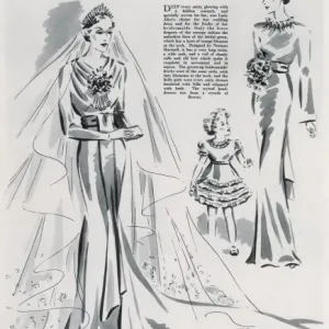La beauté royale de la robe de mariée du duc de Gloucester. La beauté royale de la robe de mariée du duc de Gloucester.