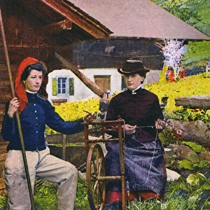 Regional Costume of Savoie, France - Chatel and Chambery