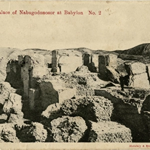 Remains of Nebuchadnezzars Palace, Babylon