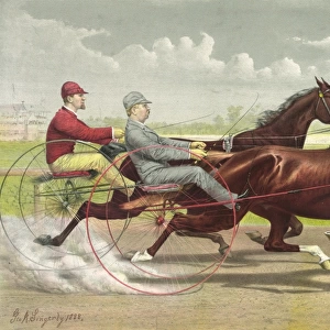 The renowned trotter Prince Wilkes record, 2: 14 1 / 3; owned b