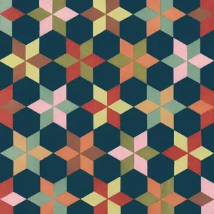 Geometrical Stars Print Geometrical Stars Print