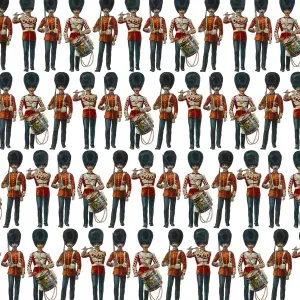 Repeating Pattern - guardsmen, white