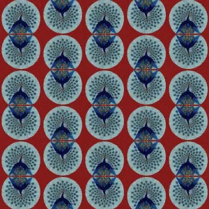 Repeating Pattern - peacocks, green