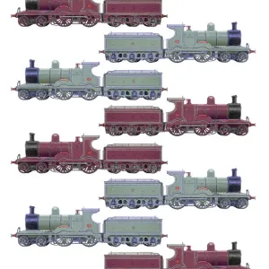Repeating Pattern - Train / Steam Engine Repeating Pattern - Train / Steam Engine
