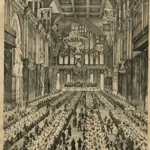 A Representation of the Royal Entertainment at Guildhall