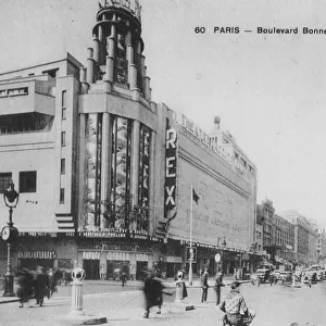 The Rex cinema in Paris built in 1931 by Jacques Haik