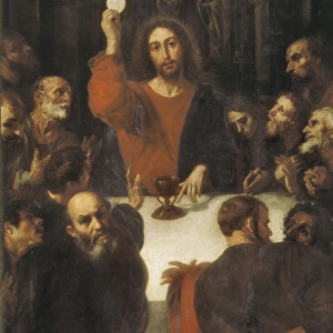 RIBALTA, Juan (1596-1628). The Holy Supper. 1620