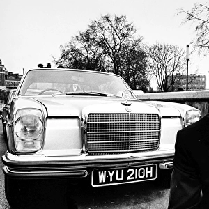 Richard Hambro & his Mercedes