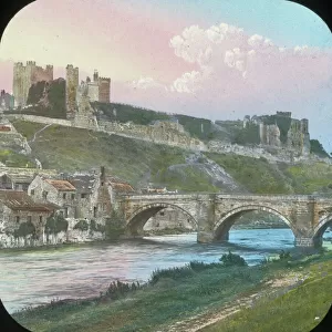 Richmond Old Bridge and Castle, North Yorkshire